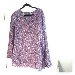 Paisley Printed Blouse
